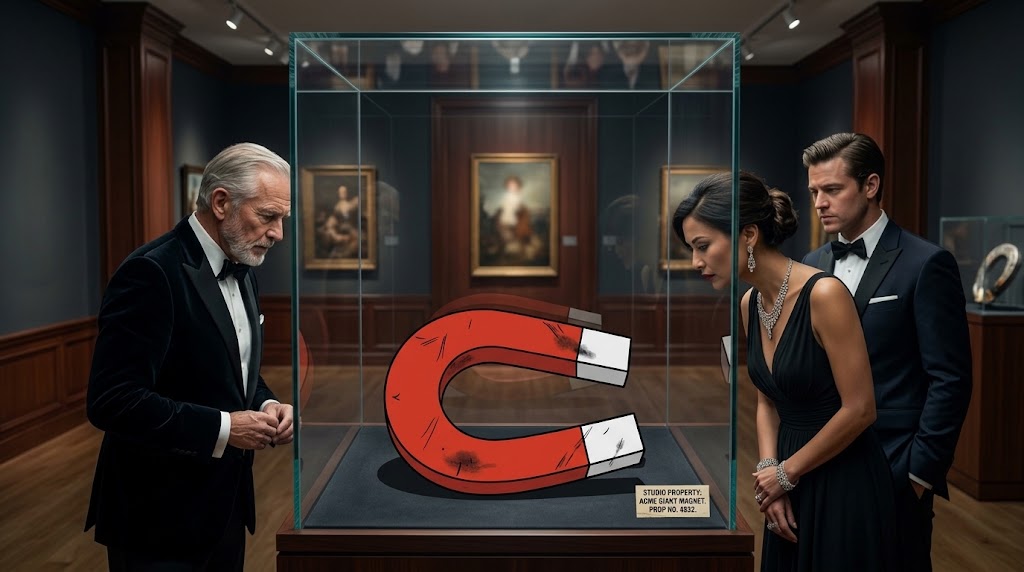 Screen-used gag props are now catalogued, insured and displayed like fine art.