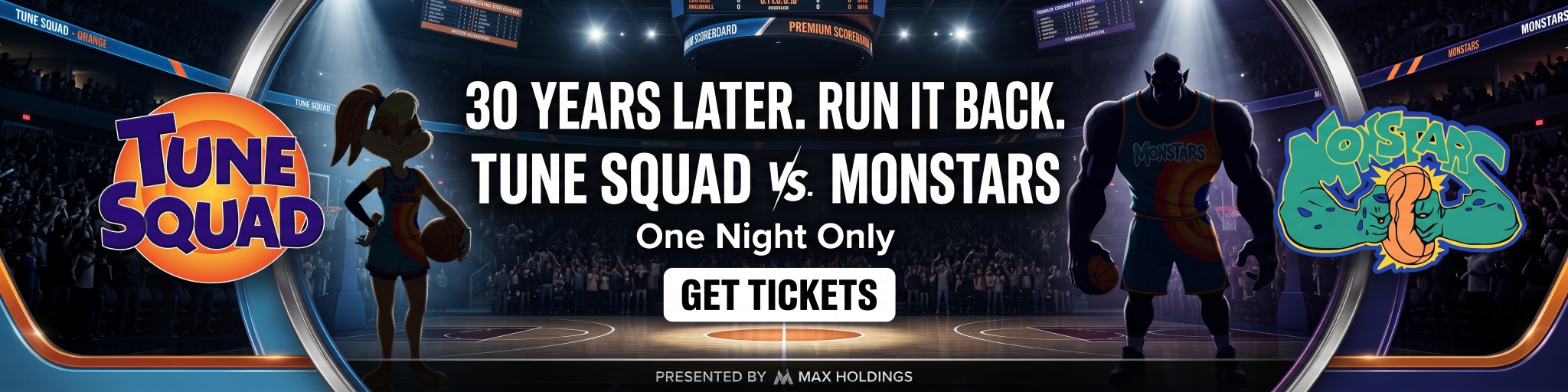 Tune Squad vs. Monstars 30th Anniversary Game artwork