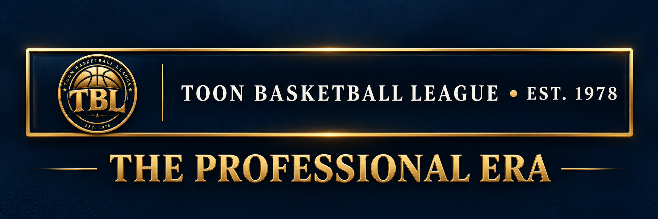 Toon Basketball League, established 1978 — The Professional Era